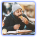 A bearded guy in hat eating burger